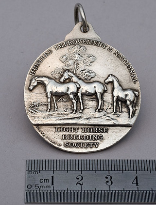 Silver Horse Breeding Trophy Medallion